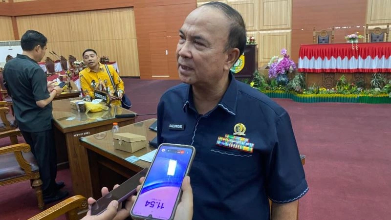 Wakil Ketua Komisi I DPRD Kota Palangka Raya, Salundik. (Anandri/Prokalteng.co)