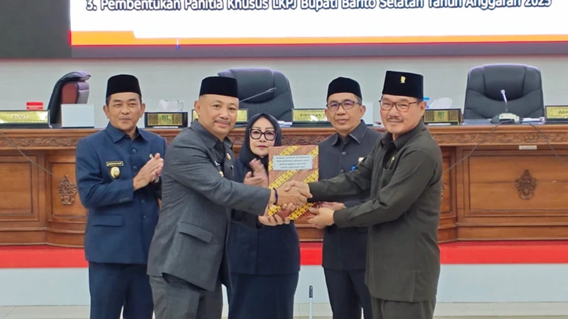 Pendapatan Naik, PAD Turun, Bupati Barito Selatan Sampaikan LKPj 2025