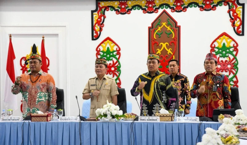 Silaturahmi dengan Bank Kalteng, Gubernur Dorong Pelayanan Lebih Humanis