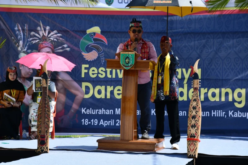 Festival Daren Kanderang Tingang Jadi Wadah Lestarikan Budaya dan Dorong UMKM Barsel