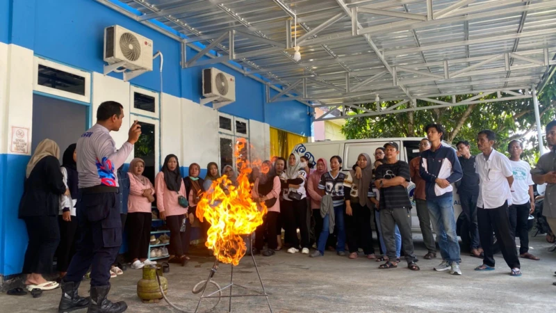 DPKP Palangka Raya Edukasi SPPG Antisipasi Kebakaran Sejak Dini