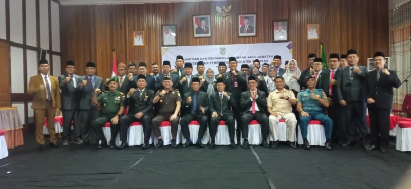 Bupati Seruyan Lantik Pejabat, Perkuat Kinerja Birokrasi dan Pelayanan Publik