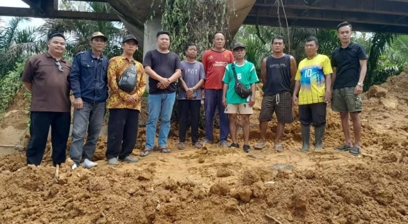 Perintah Bupati Lamandau, Kecamatan Belantikan Raya Hentikan Aktivitas Kayu
