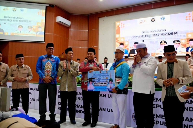1.577 Jemaah Haji Kalteng Dapat Uang Saku dari Pemprov