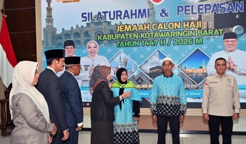 161 Jemaah Haji Kobar Dilepas, Pemkab Fasilitasi Penerbangan ke Embarkasi