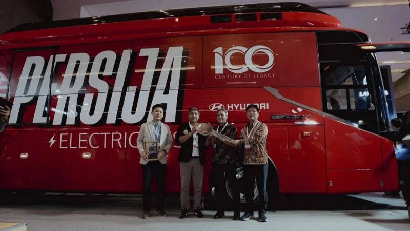 Persija Luncurkan Bus Listrik Baru untuk Super League 2026/2027