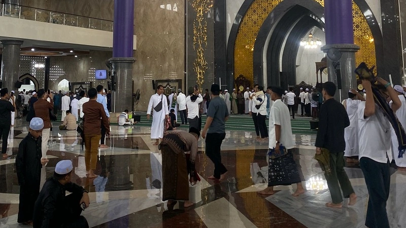 Idul Adha 1447 Hijriah, Masjid Agung Kubah Kecubung Sembelih 6 Sapi dan 2 Kambing