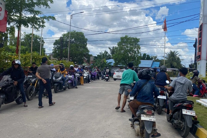 Pasokan BBM ke Palangka Raya Anjlok, Pertamina Masih Sebut Aman?