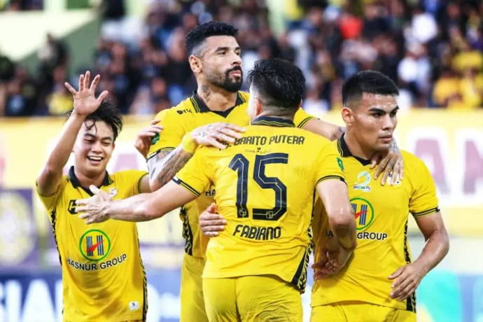 Meski Menang Telak 8-3, Barito Putera Masih Belum Bisa Promosi Ke Super League Musim Depan