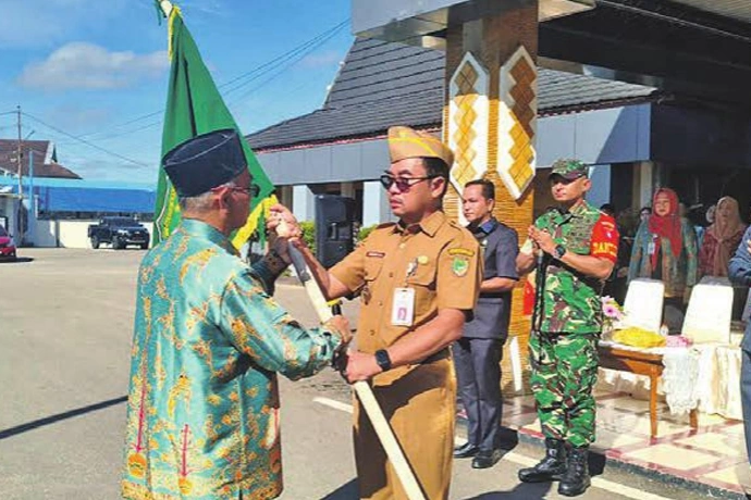 Pelepasan Kontingen Barito Utara FBIM 2026: Bupati Tekankan Semangat Isen Mulang