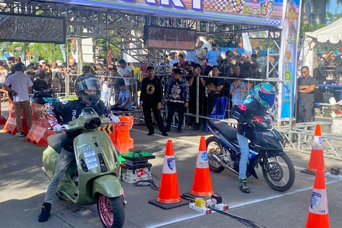 Buka Drag Bike Championship 2026, Gubernur Kalteng: Jangan Balap Liar