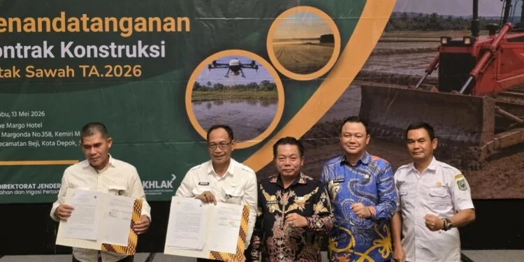 Pemkab Kapuas Perluas Lahan Pertanian lewat Program Cetak Sawah