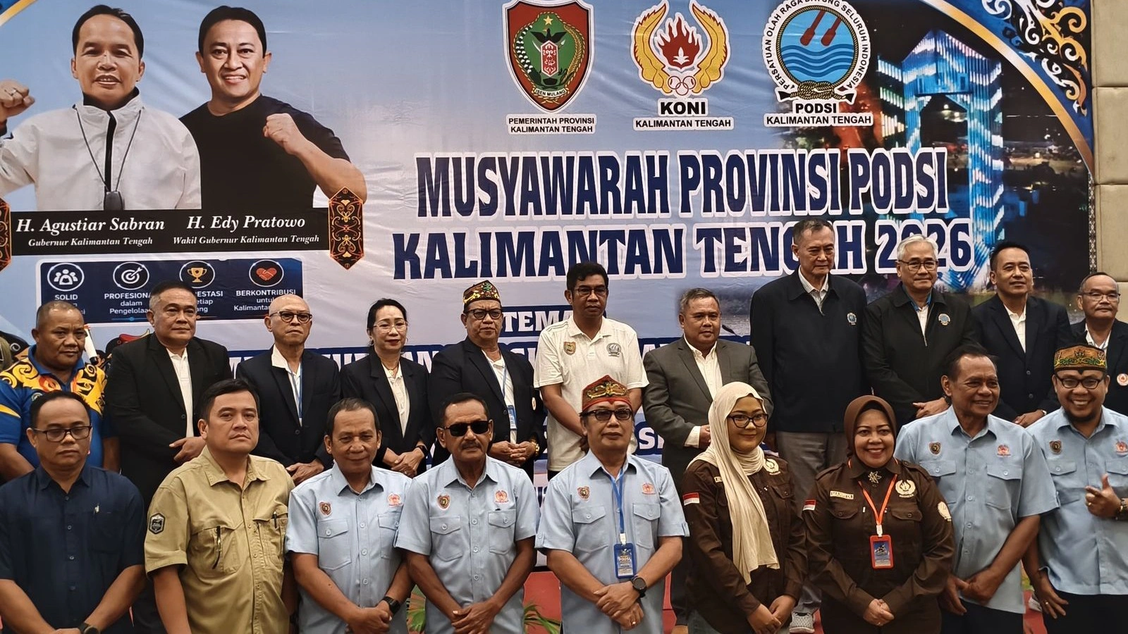 Agus Siswadi Minta PODSI Kalteng Tak Sekadar Ganti Pengurus