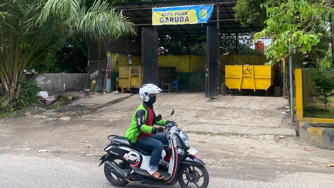 Sampah Plastik di Palangka Raya Bisa Diolah Jadi Paving Block