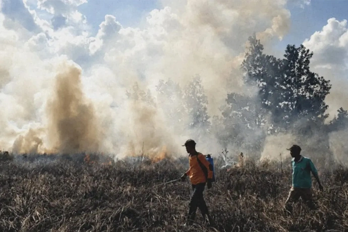 El Nino Tahun Ini Belum Datang, Ribuan Titik Panas Sudah Kepung Kalimantan