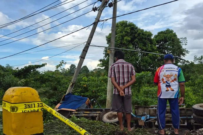 Laka Maut di Pelaihari Tewaskan Pasutri Penjual Bakso