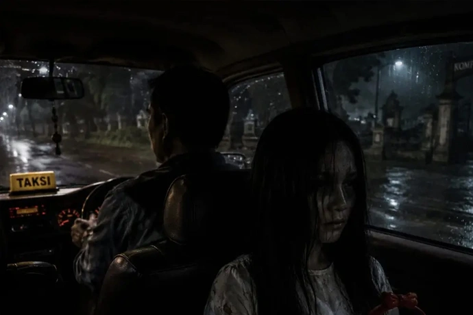 Misteri Bando Merah di Jok Belakang Taksi: Ternyata Milik Penumpang yang Sudah Meninggal
