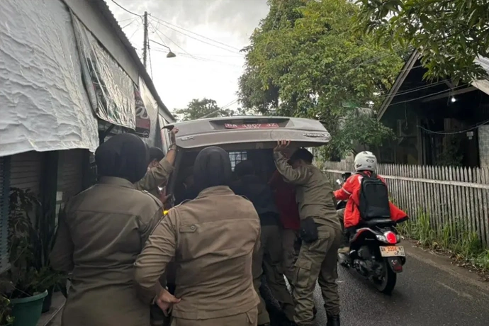 Meresahkan! di Banjarmasin Penuh ODGJ, Satpol PP Harus Turun Tangan