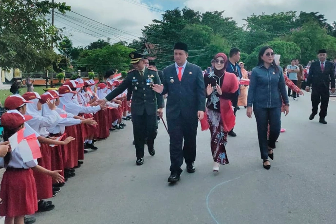 Bupati Lamandau Resmi Buka Gebyar PAUD 2026 dan Pergelaran Tari Baigal Rekor MURI
