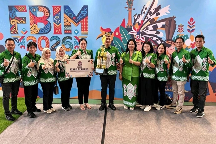 Keren! Stand Murung Raya Sabet Juara I Terbaik Di Kalteng Expo 2026