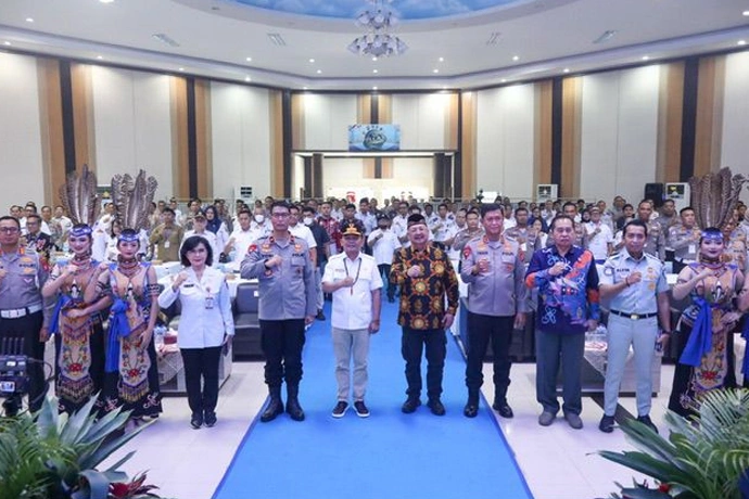 Gubernur Agustiar Tekankan Penguatan Keselamatan Lalu Lintas di Kalteng
