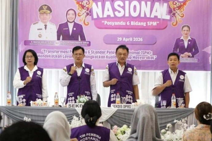 Pemkab Mura Gelar Peringatan Hari Posyandu Nasional 2026