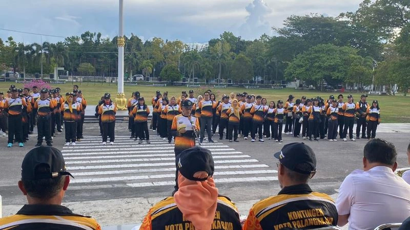 Nenie Optimistis Kontingen Palangka Raya Bisa Pertahankan Juara Umum FBIM 2026