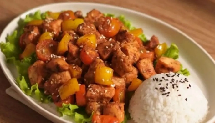 Chicken Paprika Tomato Panfry