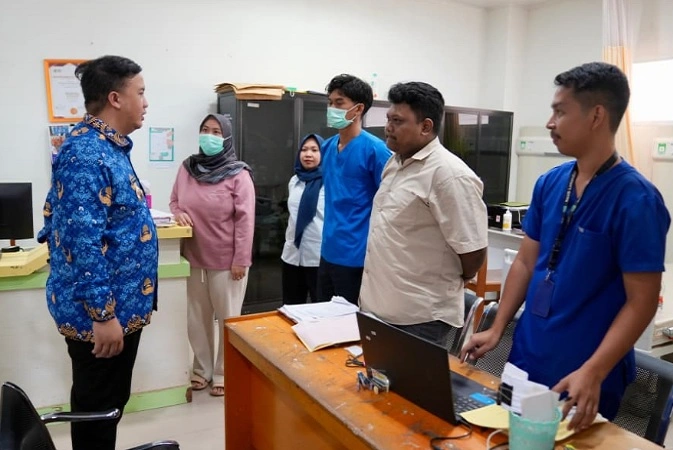 Bupati Lamandau Tinjau Kesiapan RSUD Gusti Abdul Ghani untuk Persiapan Operasi Bibir Sumbing
