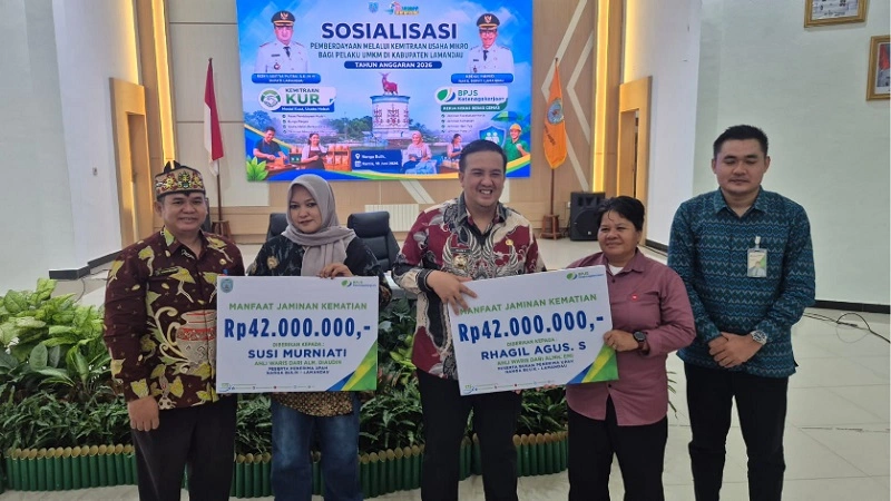 Bupati Lamandau Imbau Seluruh Pelaku Usaha Berikan Perlindungan Pekerja dengan BPJS Ketenagakerjaan