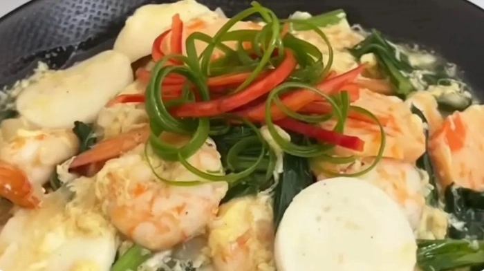 Kwetiau Siram Seafood