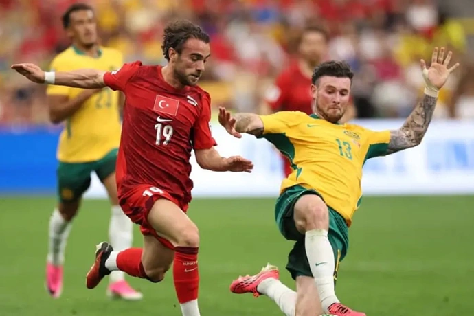 Kagetkan Turki, Australia Menang 2-0