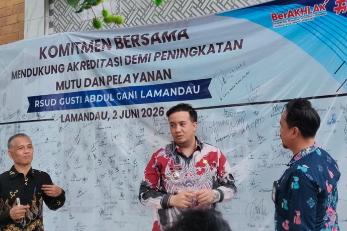 Dukung Akreditasi RSUD Gusti Abdul Ghani, Bupati Lamandau Minta Pers Ikut Pantau Pelayanan Kesehatan