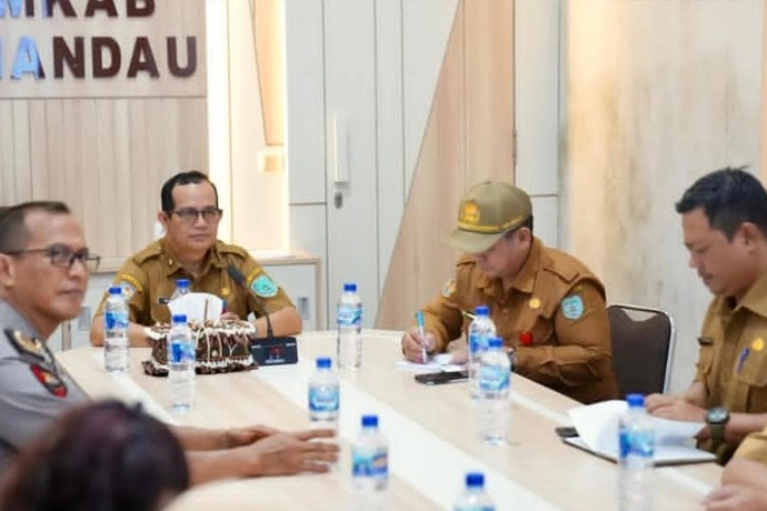Pemkab Lamandau Ikuti Rakor Pengendalian Inflasi 2026 Dan Siap Sukseskan Sensus Ekonomi