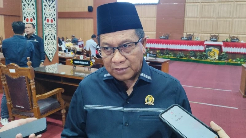 Ketua DPRD Kota Palangka Raya, Subandi. (Anandri/Prokalteng.co)
