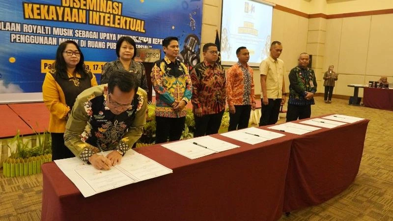 Kemenkum Kalteng Gaungkan Kepatuhan Royalti Musik, Perkuat Perlindungan Hak Cipta di Ruang Publik Komersial