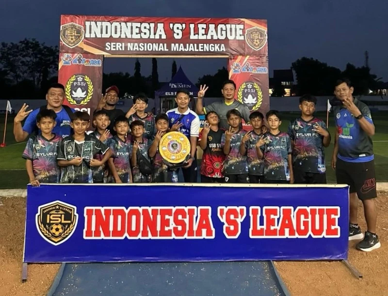 Sylva Kalteng Raih Juara Tiga Bersama Isl Seri Nasional U-11 Di Majalengka