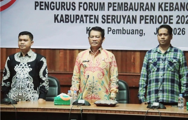 3_Bupati Seruyan_Pelantikan Pengurus