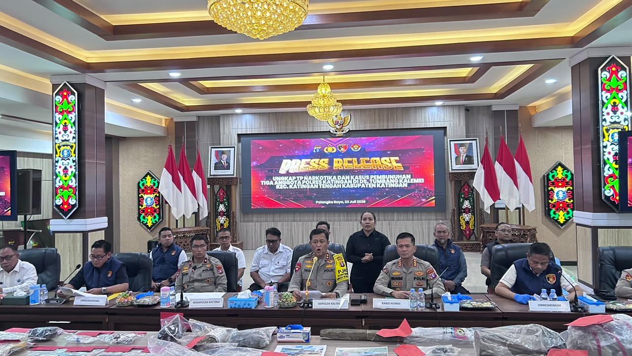 Kapolda Kalteng Ungkap Alasan Hanya Terjunkan 12 Personel Saat Gerebek Bandar Narkoba