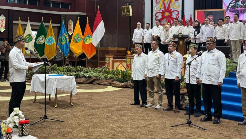 KADIN Kalteng 2026–2031 Resmi Dilantik, Agustiar Minta Investasi Nyata