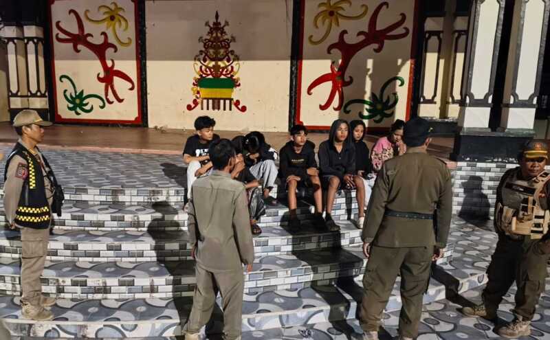 Respon Keluhan Warga, Satpol PP Barsel Sisir Titik Rawan Balap Liar dan Knalpot Brong