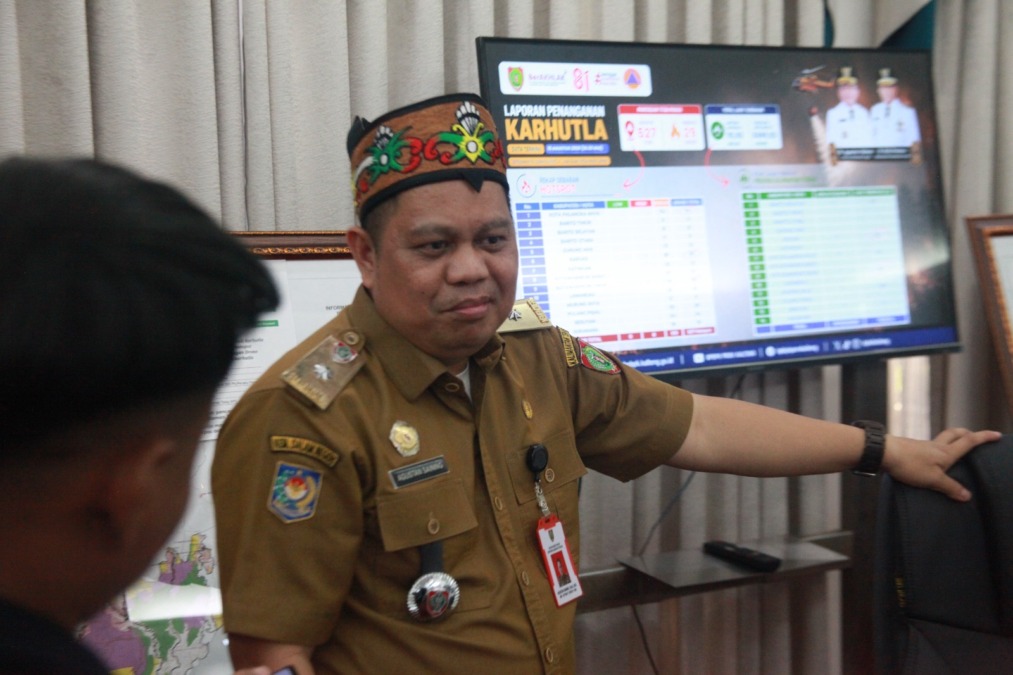 Karhutla Mengancam Kalteng, Gubernur Pantau Api dari Detik ke Detik
