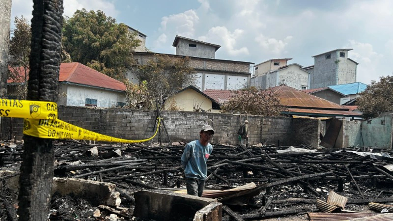 Belasan KK Korban Kebakaran Mengungsi di Gereja, Posko Darurat Masih Disiapkan