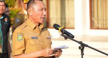Kesbangpol Palangka Raya Bentuk Karakter dan Disiplin 32 Calon Paskibraka