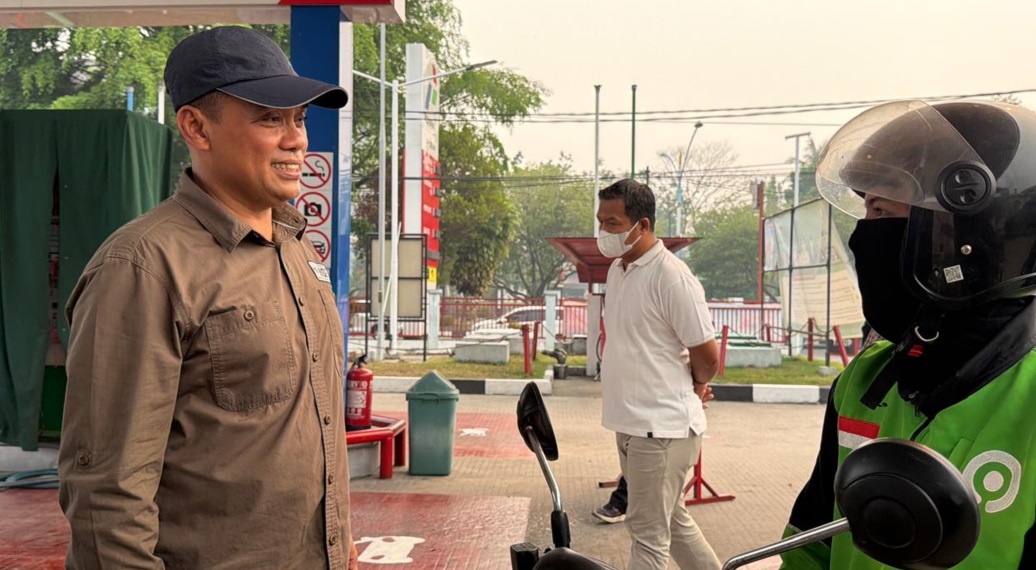 Wakil Wali Kota Tinjau SPBU, Stok Pertalite Palangka Raya Dipastikan Aman