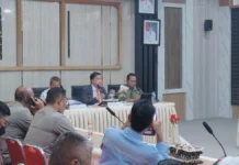 Bupati Lamandau Pimpin Rapat Karhutla Bersama PBS, Tekankan Penguatan Sinergi