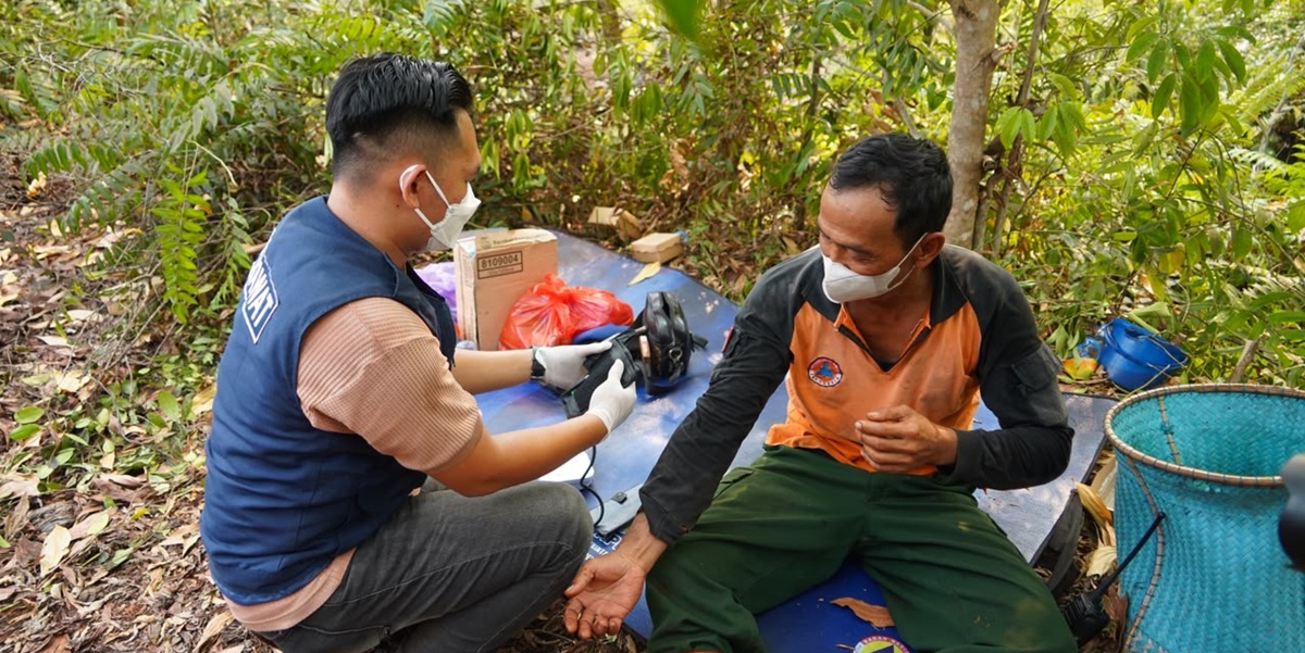 Relawan Karhutla Bertaruh Nyawa di Tengah Asap, ERP Turunkan Logistik dan Tim Medis