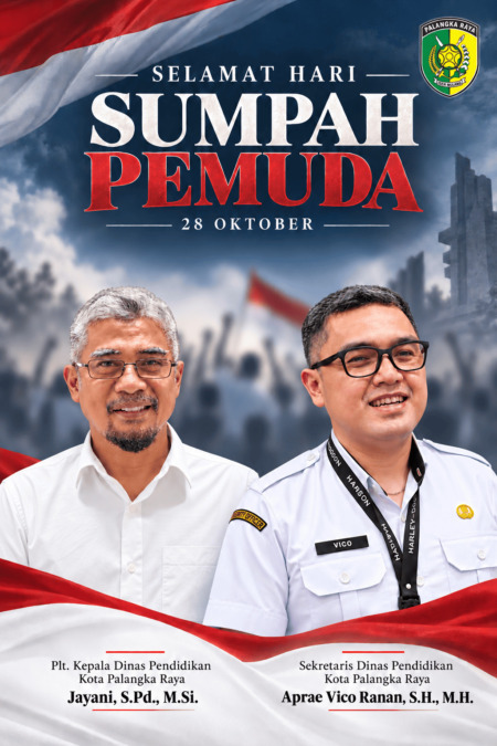 Poster Patriotik Sumpah Pemuda Palangka Raya